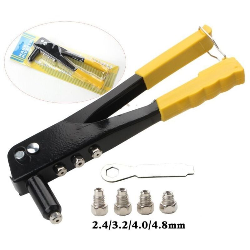 Image of 4-Düsen-Nietgerät – Praktische Aluminiumlegierung – Metallklappe - Ymyny