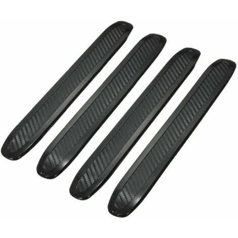 YMYNY 4 piezas Tira de goma universal para parachoques de coche, protección antirozaduras