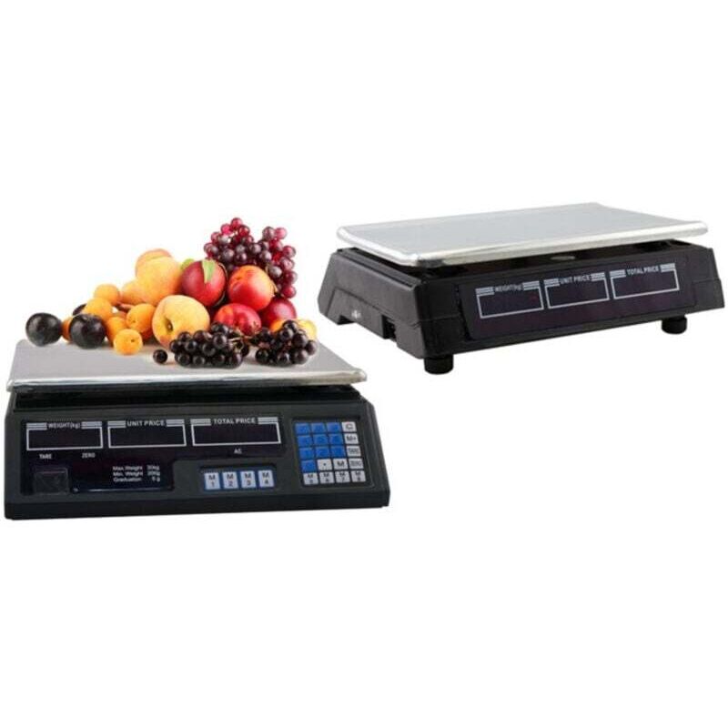 Image of Ymyny - 40 kg professionelle digitale Küchenwaage mit Display -