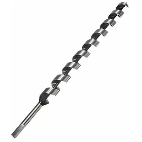 YMYNY 460 mm Sechskantschaft-Spitzbohrer, Brad Point-Bohrer, Schneckenbohrer, Spiralbohrer, Holzbohrwerkzeug – 12 mm (12460 mm)