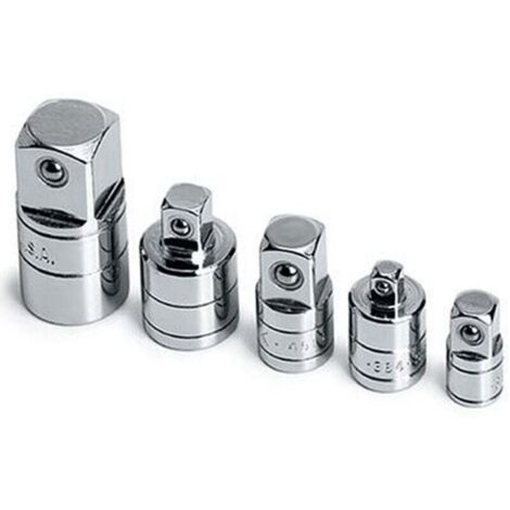 YMYNY 5 Stück Chrom-Vanadium-Druckluftwerkzeug-Steckschlüssel-Reduzieradapter