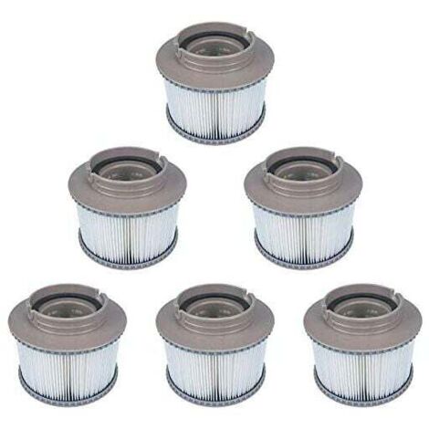 YMYNY 6er-Pack Ersatzfilter für MSpa FD2089, Filterkartusche für Schwimmbäder und Spas