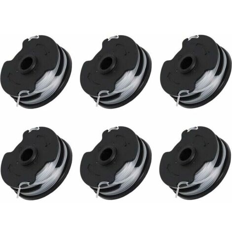 YMYNY 6er-Pack Ersatzspulen für Akku-Freischneider Parkside PRTA 20-Li C3 IAN351753