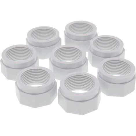YMYNY 8 Ecrous pour Flexible d'Alimentation adaptable pour Polaris 280 180 380 3900- D15 - Robot Nettoyeur de Piscine