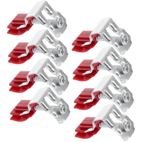 YMYNY 8 PCS Clips de Fixation d'évier Clips d'évier Encastrés Clip de Montage D' évier Clips d'évi