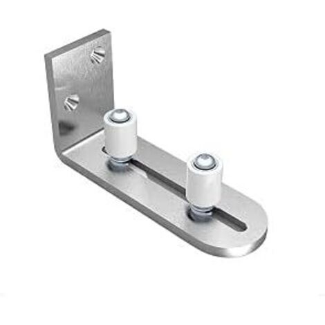 YMYNY Ajustable Guide de Plancher Mur / porte Guide Inférieur Pour Porte en Bois Coulissante Acier inoxydable
