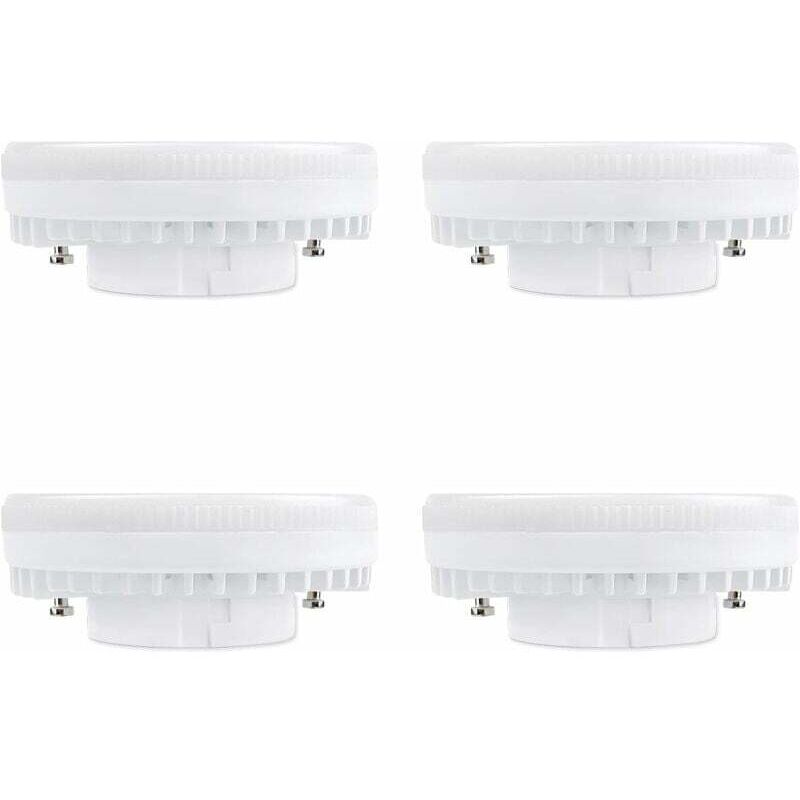 YMYNY Ampoule GX53 LED 9W, Blanc Froid 6000K, 120°, Équivalent Lampe CFL GX53 15W-18W, 900LM, Non-dimmable, Spot LED Encastrable pour Meuble