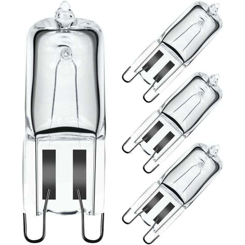 YMYNY Ampoule Halogène G9 Pour Four 40W 230V, Ampoule G9 Pour Four, Ampoule Pour Micro-ondes, Ampoule à Tolérance de 300°C, Lot de 4
