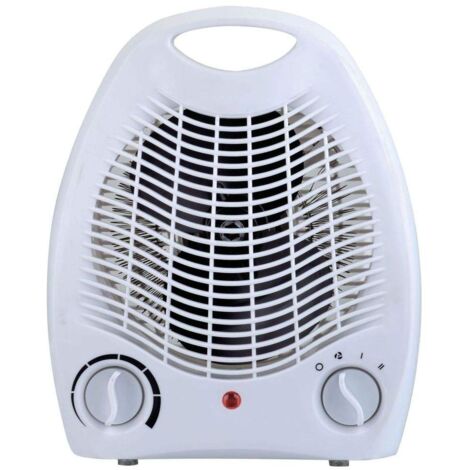 YMYNY Badheizlüfter - Heizlüfter - Geringer Verbrauch - Leise - 2000W - Weiß