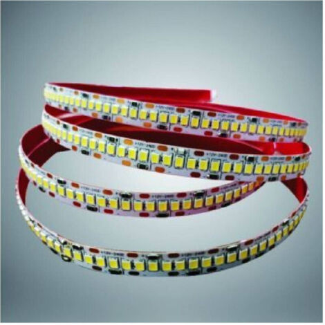 YMYNY Bande LED SMD 2835 haute luminosité 5 m 6500 K 3000 K 4000 K 2835-24 V-240 V - Blanc chaud -