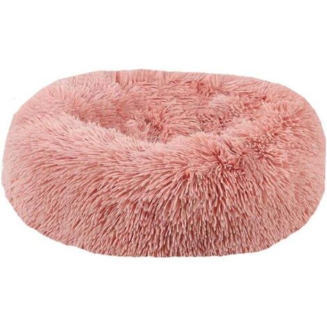 YMYNY Beruhigungskorb, Katzenbett, Haustierkorb für Katzen und kleine Hunde, Katzenbettkissen, Donut-Hundebett, passend für 40 cm (1 Stück), Bohnenpaste