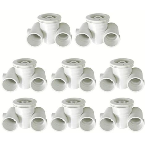 YMYNY Buse de massage pour piscine 8 pièces Big Power Jet Spa accessoires de buses de massage 48 mm