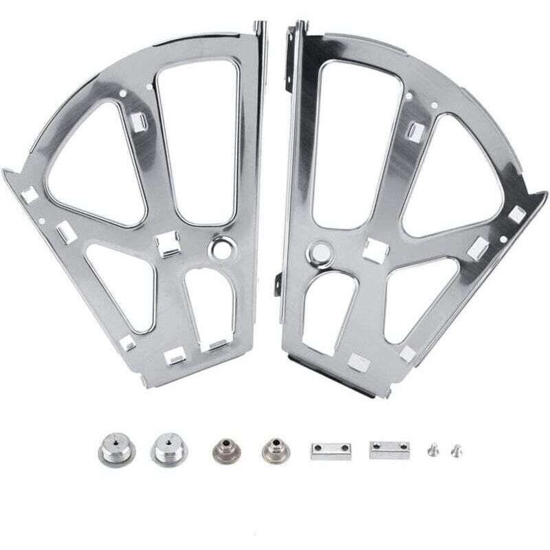 YMYNY Charnière pour meuble,Chaussures Tiroir Cabinet Charnières Turing Rack En Acier Cadre Charnières Pièces Meubles (2 Layers) 2 Pcs