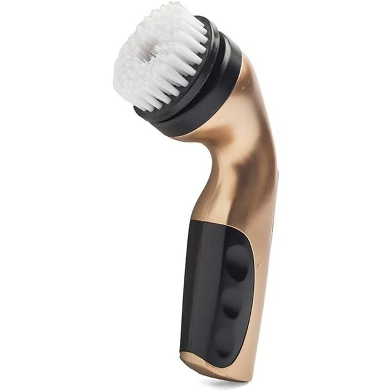 Cireuse à chaussures électrique, brosse à chaussures électrique, cireuse à chaussures portable avec machine rechargeable et 5 têtes de brosse pour