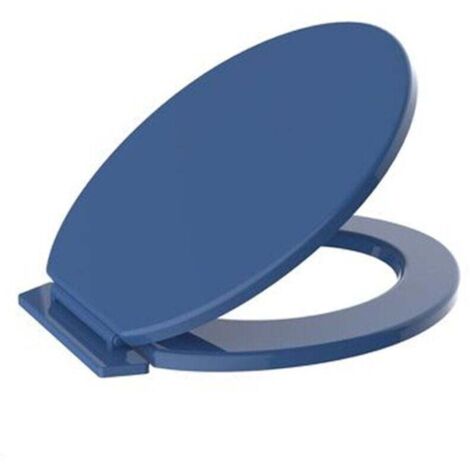 YMYNY Cleafe - Universal-Toilettensitzbezug aus PVC, Dunkelblau, 59022