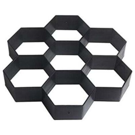 YMYNY Concrete Paving Stone Mold 29x29cm Path Patio Driveway Terrace Garden DIY Stone Road Mold