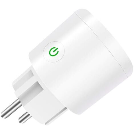 YMYNY Connected Socket, 16A WiFi Connected Power Strip, Smart Socket, Kompatibel mit Alexa, Google Home, WiFi-Steckdose, Fernbedienung über APP und Timing-Funktion, Kein Hub erforderlich, Nur 2,4 GHz