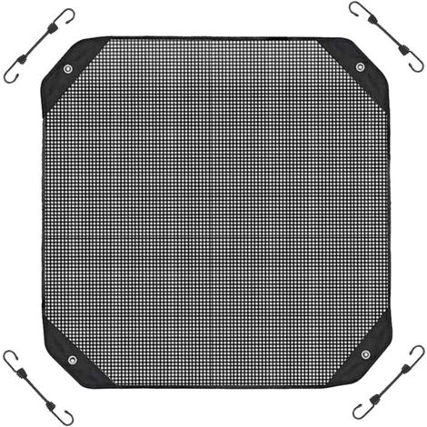 YMYNY , Couverture d'unités de climatisation, Couverture de climatisation pour unités centrales extérieures, Grille de couverture de climatiseur universelle toutes saisons, 28 "x 28"