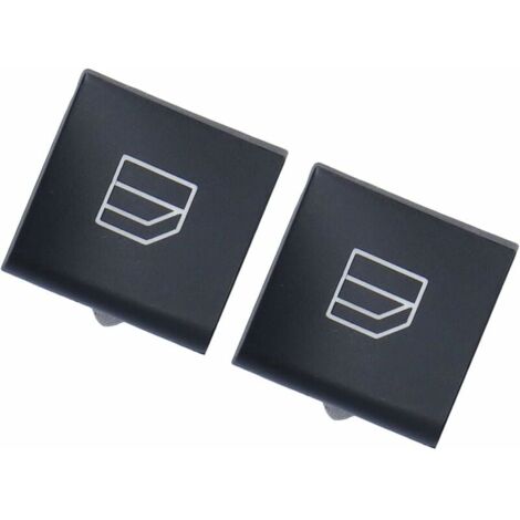 YMYNY - Cubierta para botón de interruptor de ventana (2 unidades), compatible con Clase A W166 2005-2011 Clase GL X164 2006-2012 A2049055402