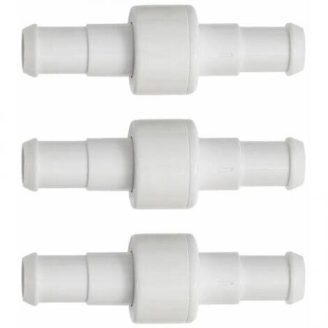 YMYNY D20 - Paquete de 3 conectores giratorios para manguera de jardín D15 compatibles con el robot limpiador de piscinas Zodiac Polaris 180 280 380