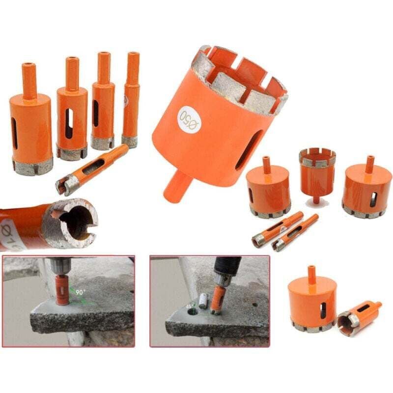 Image of Diamant-Lochsägen, Durchmesser 14–50 mm, für Glas, Marmor, Keramik und Fiberglas – 40 mm - Ymyny