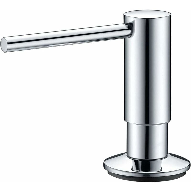 Distributeur de savon Mizzo Govaro avec bec rotatif à 360° - Distributeur de savon liquide rechargeable par le haut pour évier de cuisine