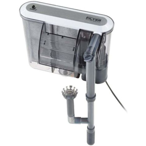YMYNY Externer Aquariumfilter XP-09, Schulteraufhängung, klar -