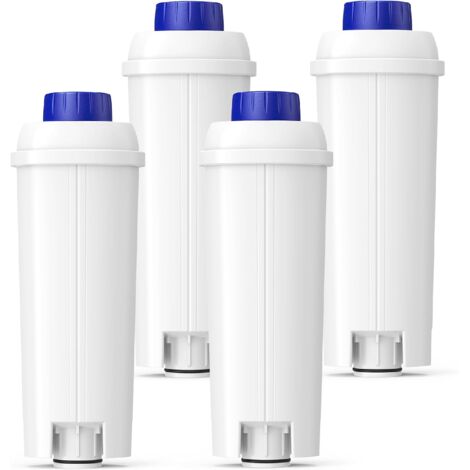 YMYNY Filtre à eau de rechange compatible avec les machines à café Adoucisseur au charbon actif pour De'longhi 5513292811 Ecam, Esam, Etam, Bco410, Bco420, Ec680, Ec800, Cfl-950, Ser3017, lot de 4