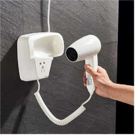 YMYNY Haartrockner, 1200 W, zur Wandmontage, für Badezimmer, Hotels, Umkleideräume, 2 Geschwindigkeiten –