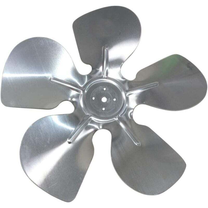 Hélice Pale de Ventilateur en Aluminium Ø254mm 28° -Pression - Gauche - C43418 - Ymyny