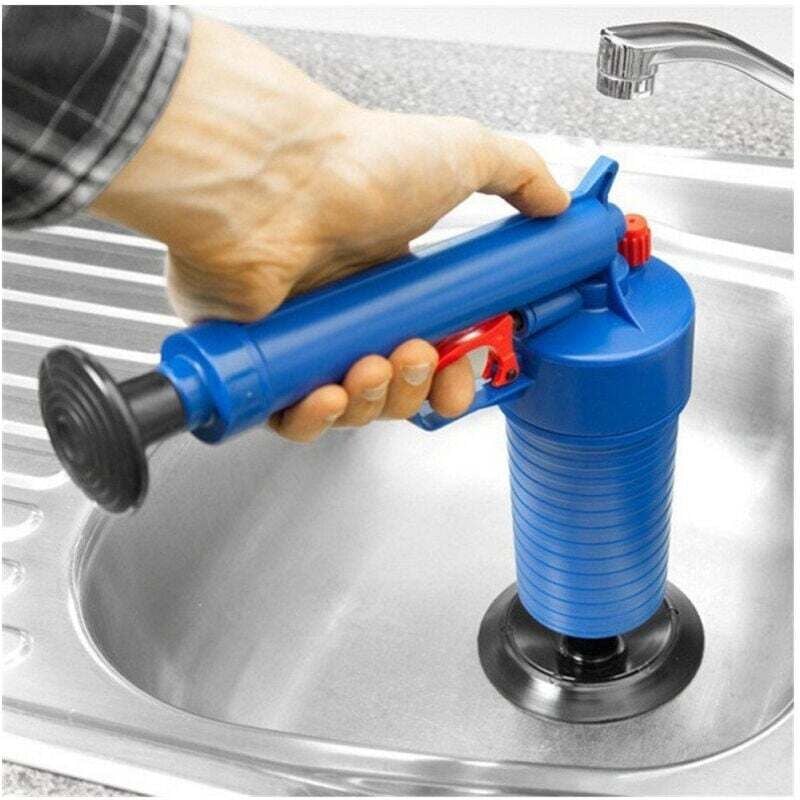 Image of YMYNY - Hochdruck-Luftpumpe Siphon Unblocker Waschbecken Abflussrohr Toilette -