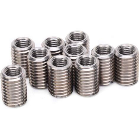YMYNY Jeffergarden 10 pièces écrou réducteur en acier inoxydable manchon de réparation M8