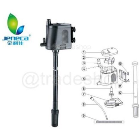 YMYNY Jeneca Ipf-1990 15 W 900 l/h Tauchpumpe für Aquarien, Innenfilter –