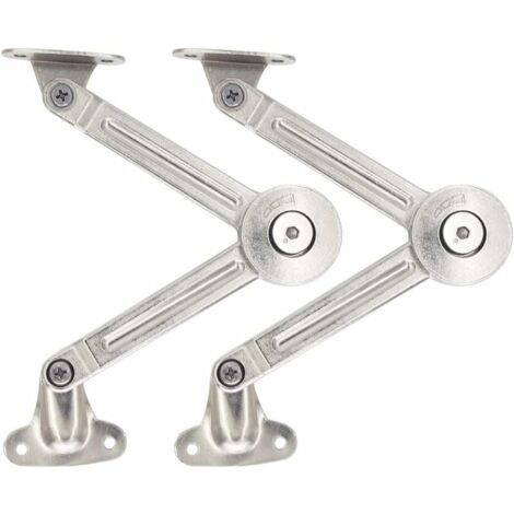 YMYNY Juego de 2 soportes de amortiguación para puertas elevables de armarios de cocina