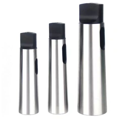 YMYNY - Juego de 3 adaptadores reductores de buje de taladro cónico Morse para torno fresador (MT1 a MT2, MT3 a MT2, MT3 a MT4)