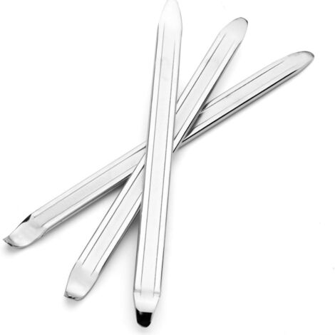 YMYNY - Juego de 3 palancas para neumáticos (25 cm, acero al manganeso)