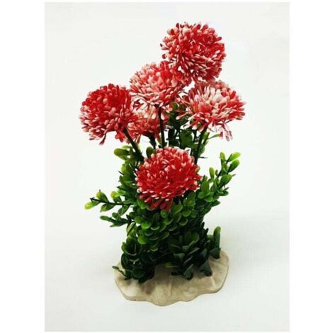 YMYNY Künstliche Pflanzen, 25 cm hoch, bunt, für die Dekoration von Aquarien