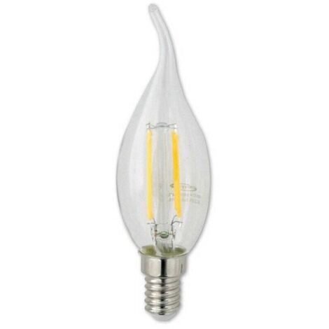 YMYNY LED-Glühbirne, 4 W, E14, Wind Blow, kaltes Licht, natürliches warmes Licht, 440 lm, C35a-t – natürliches Weiß –