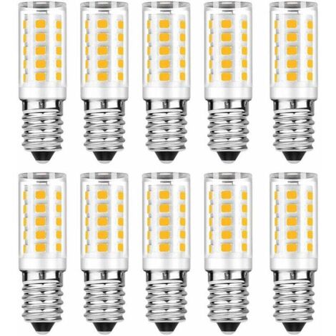 YMYNY Lot de 10 Ampoule LED E14 - Blanc Chaud 3000K - 5W Equivaut à Ampoule Incandescente 50W - 500LM Non-Dimmable