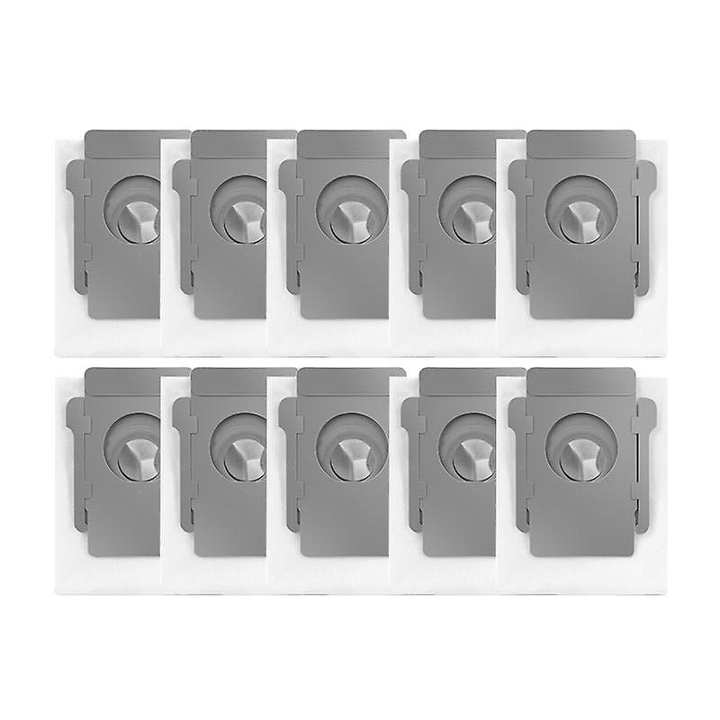 Lot de 10 sacs d'aspirateur pour Irobot Roomba I7 I7 S9 J7+ E5 E6 E7 pour Irobot sacs de remplacement pour Irobot Roomba I7 - Ymyny