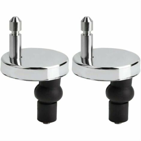 YMYNY Lot de 2 Fixation Abattant WC Universelles Abattant de Toilettes Charnire Couvercle de Toilettes Abattant Fixations Abattant de Toilettes Remplacement Fixation pour Sige de WC Abattant WC Fix