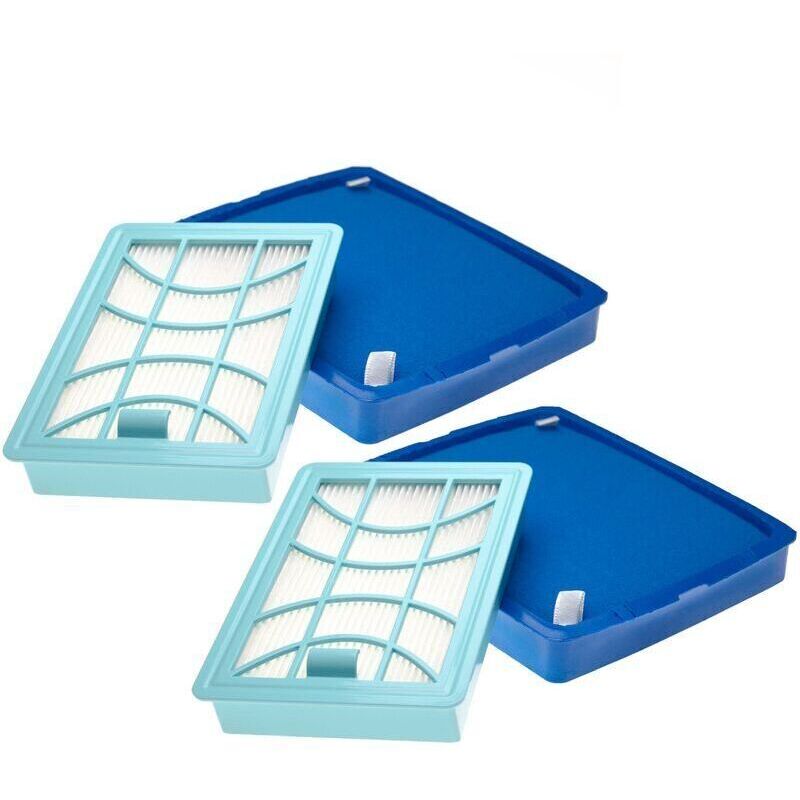 YMYNY Lot de 4 filtres compatible avec Philips PowerPro Expert FC9728/01, FC9728/81, FC9729/09, FC9730, FC9731, FC9732 aspirateur