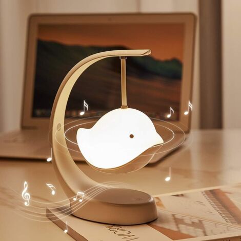 YMYNY Machine à sons pour bébé, machine à bruit blanc pour dormir bébé enfants adultes, veilleuse portable réglable à 5 couleurs, machine antibruit USB Bluetooth pour sucette, fonction de mémoire de b