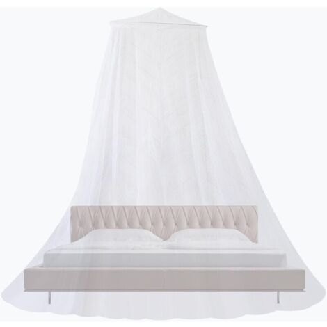 YMYNY Moskitonetz Groß für Babybett, Moskitonetz für Drinnen oder Draußen, Geeignet für Babybett, Weiß