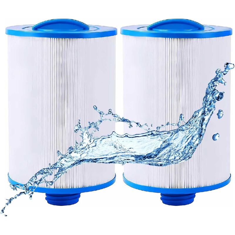 Paquet de 2 Filtres Spa, Remplacement du Filtre du Spa de Piscine, Fil Grossier de 1 1/2', Compatible avec PWW50P3, Unicel 6CH-940, Filbur FC-0359,