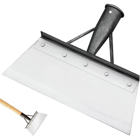 YMYNY Pelle de Nettoyage, Pelle de Désherbage de Jardin, Désherbage à Tête Plate Pelle, Pelle de Nettoyage de Jardin en Extérieur, pour L'entretien des Pelouses en Extérieur