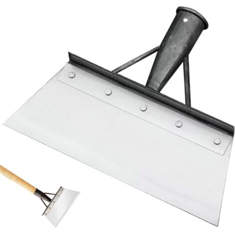 YMYNY Pelle de Nettoyage, Pelle de Désherbage de Jardin, Désherbage à Tête Plate Pelle, Pelle de Nettoyage de Jardin en Extérieur, pour L'entretien des Pelouses en Extérieur