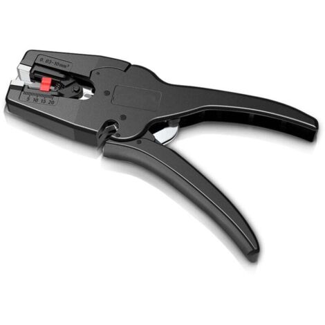 YMYNY Pince à dégainer,Pince Multifonctionnelle à Dénuder Câbles,Coupe-Câbles, Denudeur Câble pour Câbles Electriques,Fibres,Fil de Cuivre 0.03-10mm² NPTERBL