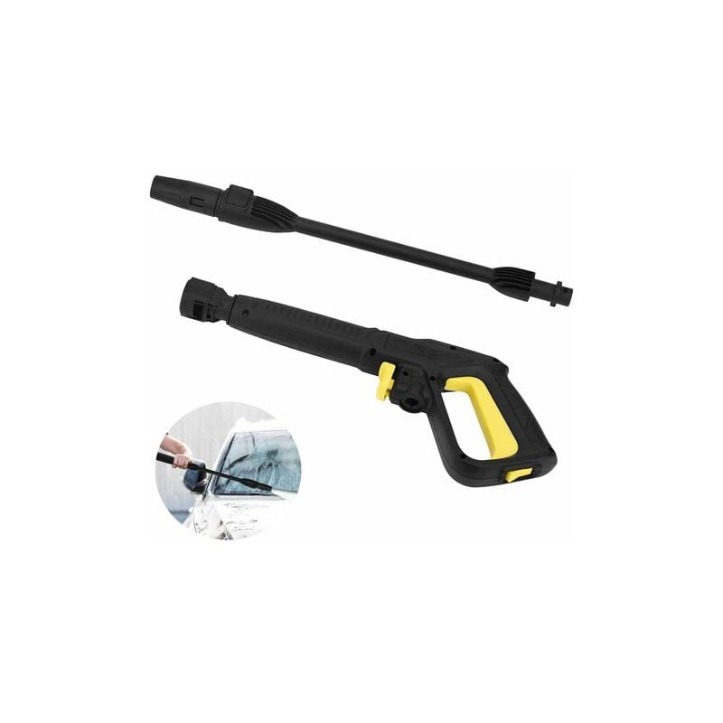 Ymyny - Pistolet pulvérisateur et lance de pulvérisation de rechange pour nettoyeur haute pression Kärcher K2 K3 K4 K5 K6 K7, pistolet pulvérisateur