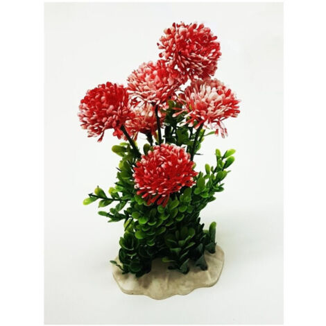 YMYNY Plantes artificielles colorées de 25 cm de haut pour décoration d'aquarium